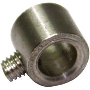 ECOBIRDS Anello con grano inox per derivazione barre diametro 3 mm
